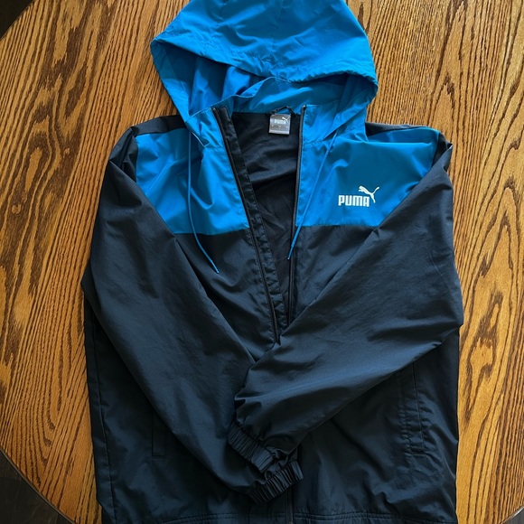 Puma Men’s Hooded Jacket Outerwear Shell; Size Large - Picture 5 of 14